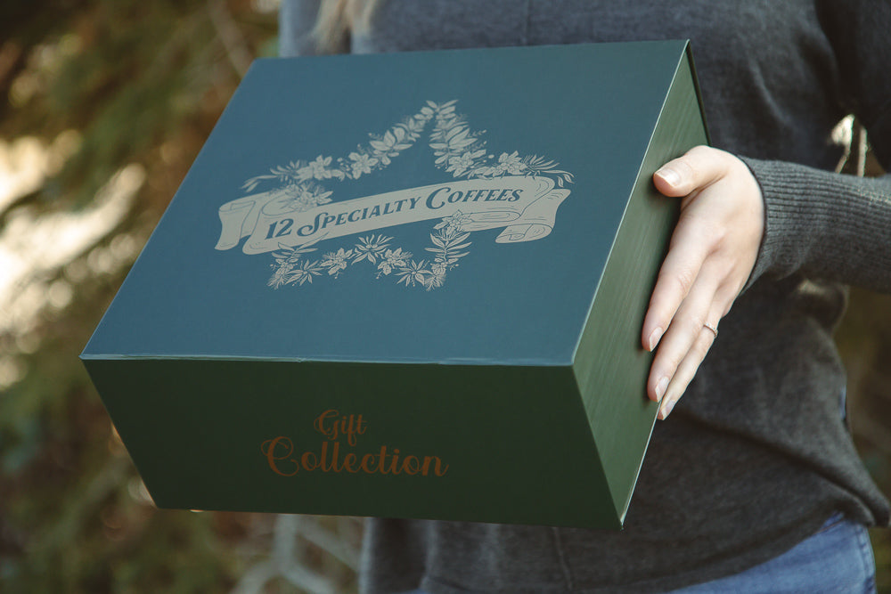 12 Specialty Coffees of Christmas Gift Box