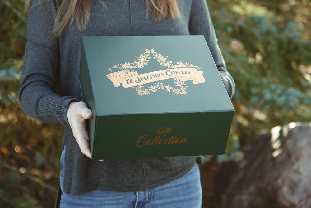 12 Specialty Coffees of Christmas Gift Box