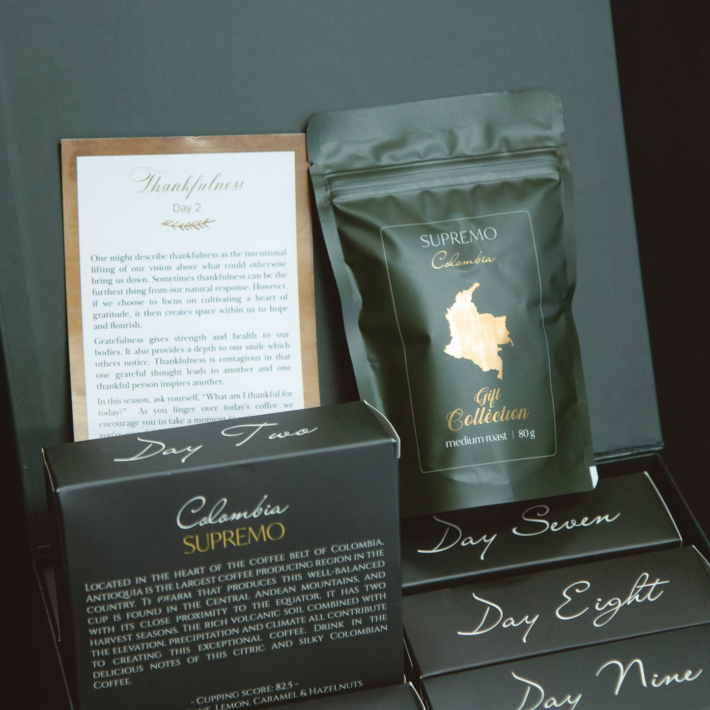 12 Specialty Coffees of Christmas Gift Box