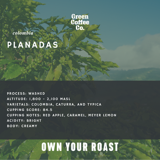 Colombia Planadas Organic Washed