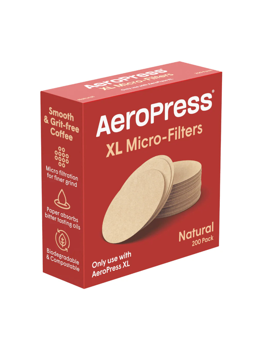 Aeropress XL Natural Microfilters