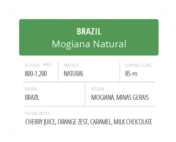 Brazil Mogiana Natural
