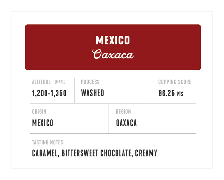 Mexico Oaxaca Washed