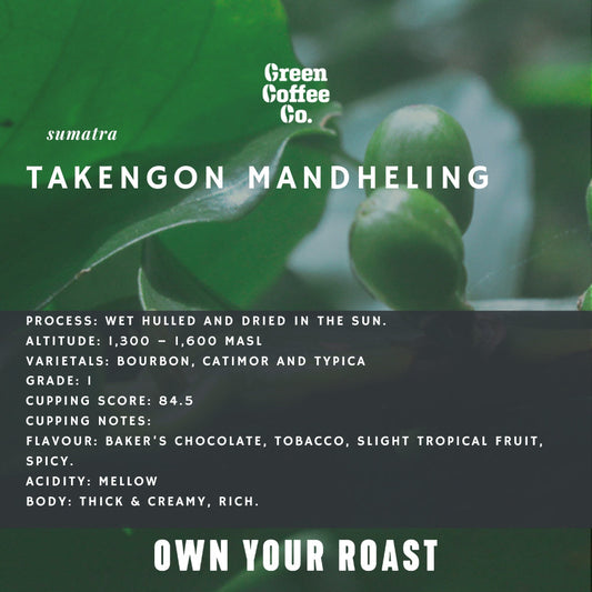 Sumatra Takengon Mandheling Wet-Hulled