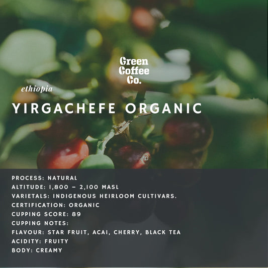 Ethiopia Yirgacheffe Organic Natural