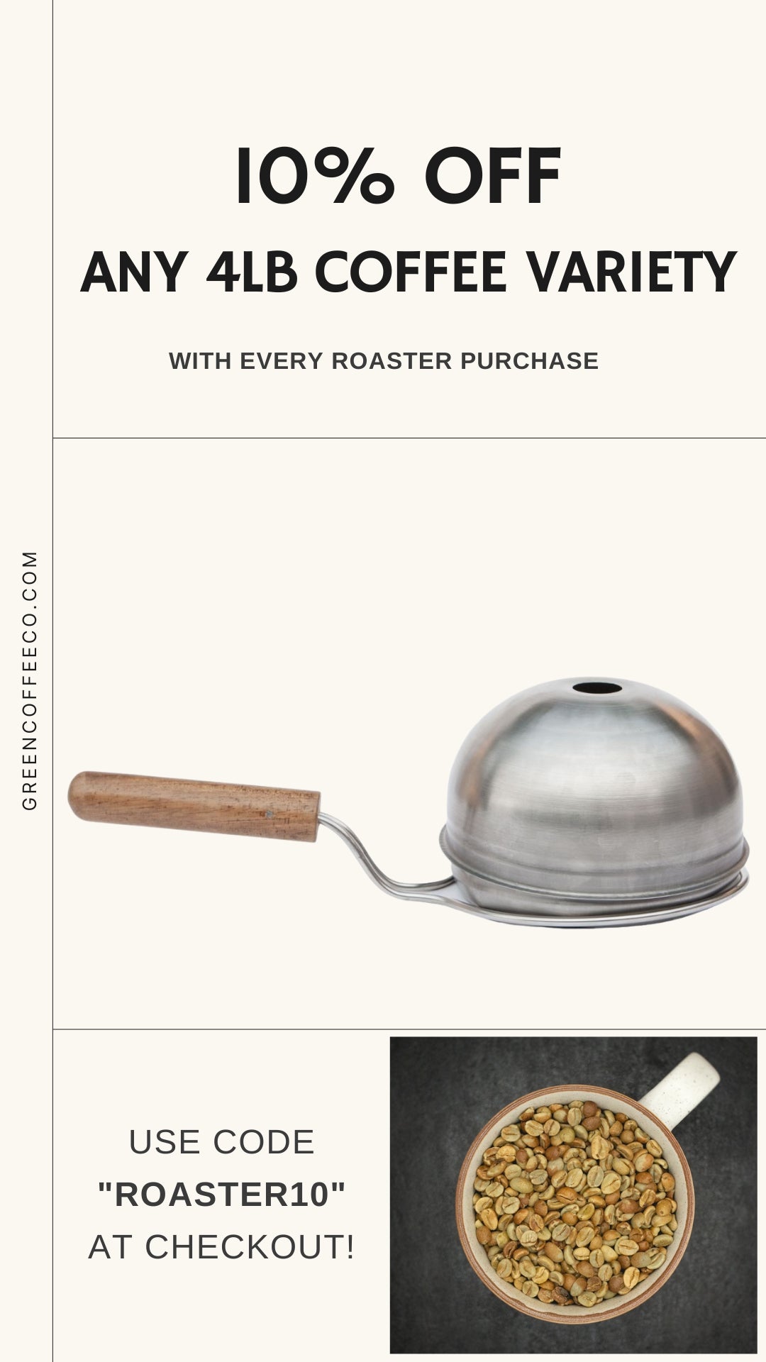 Hive Roaster - Cascabel Handheld Home Coffee Roaster