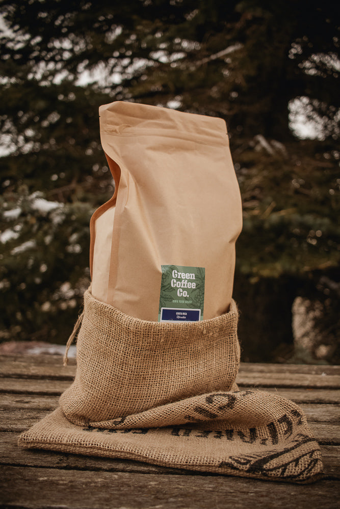 Burlap Coffee Sack Gift Bag