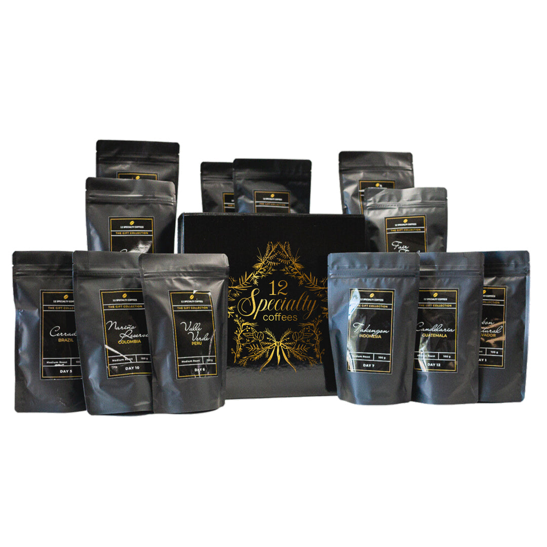 12 Specialty Coffees of Christmas Gift Box