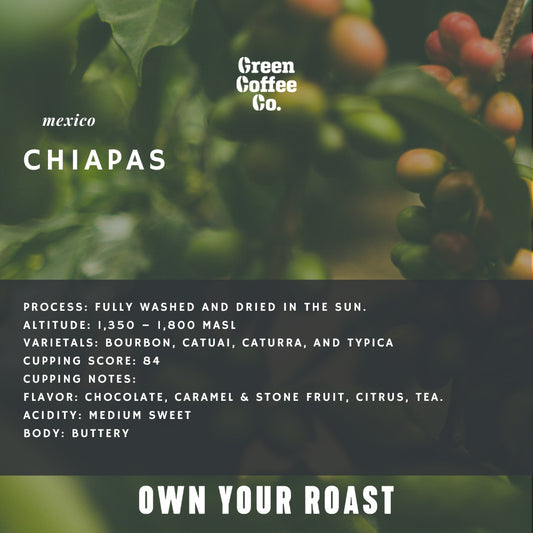 Mexico Chiapas HG Washed - Organic