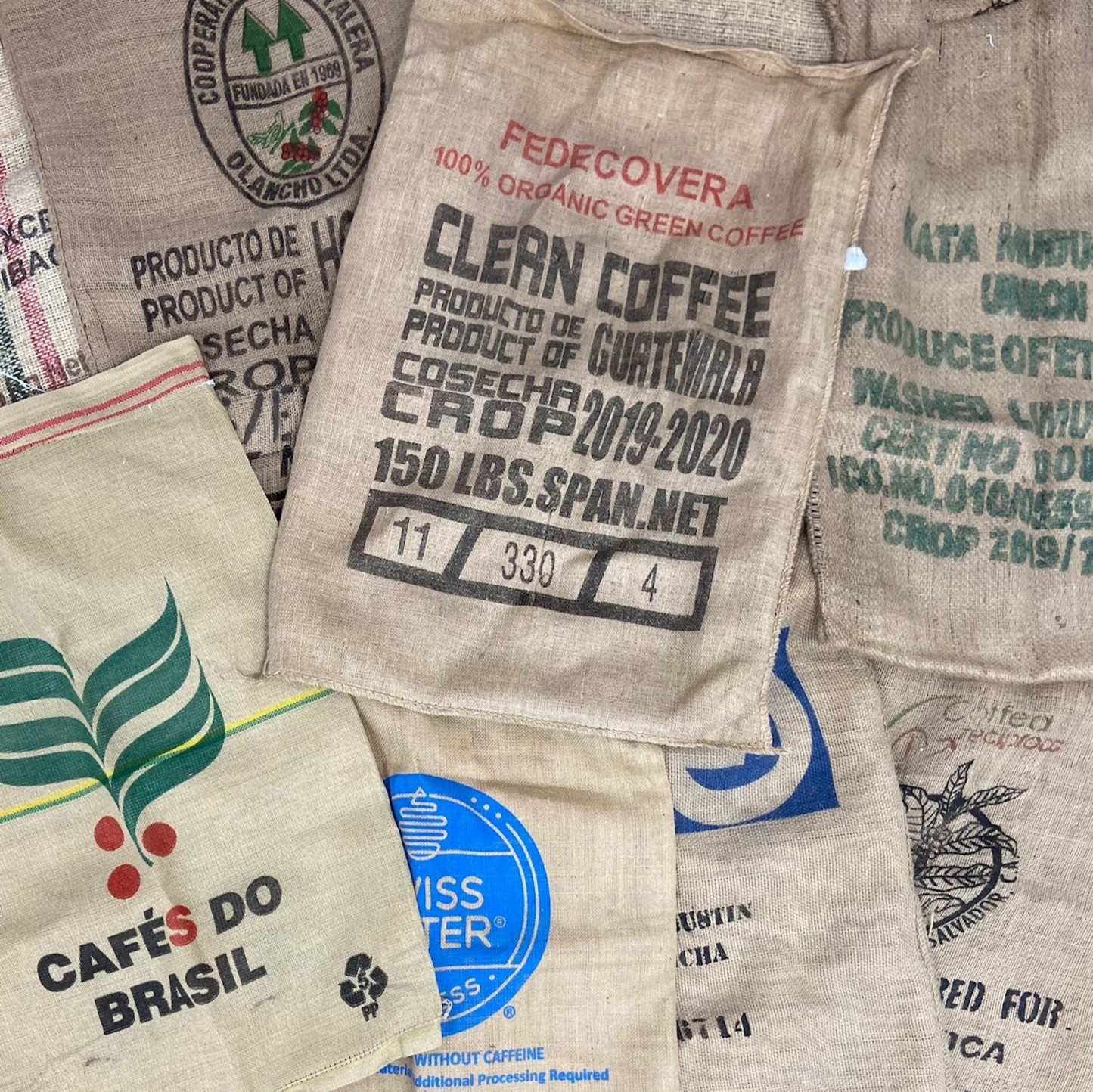 Burlap Coffee Sacks