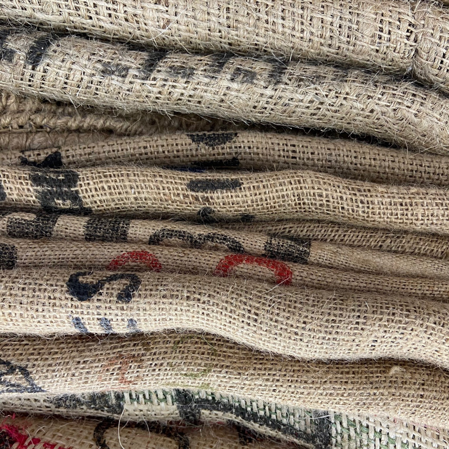 Burlap Coffee Sacks