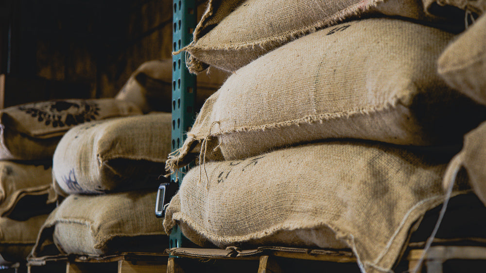 Burlap Coffee Sacks