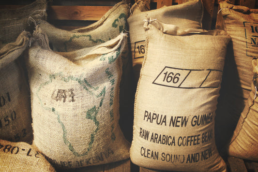 Burlap Coffee Sacks