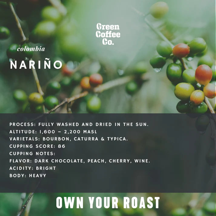 Colombia Narino Organic Washed