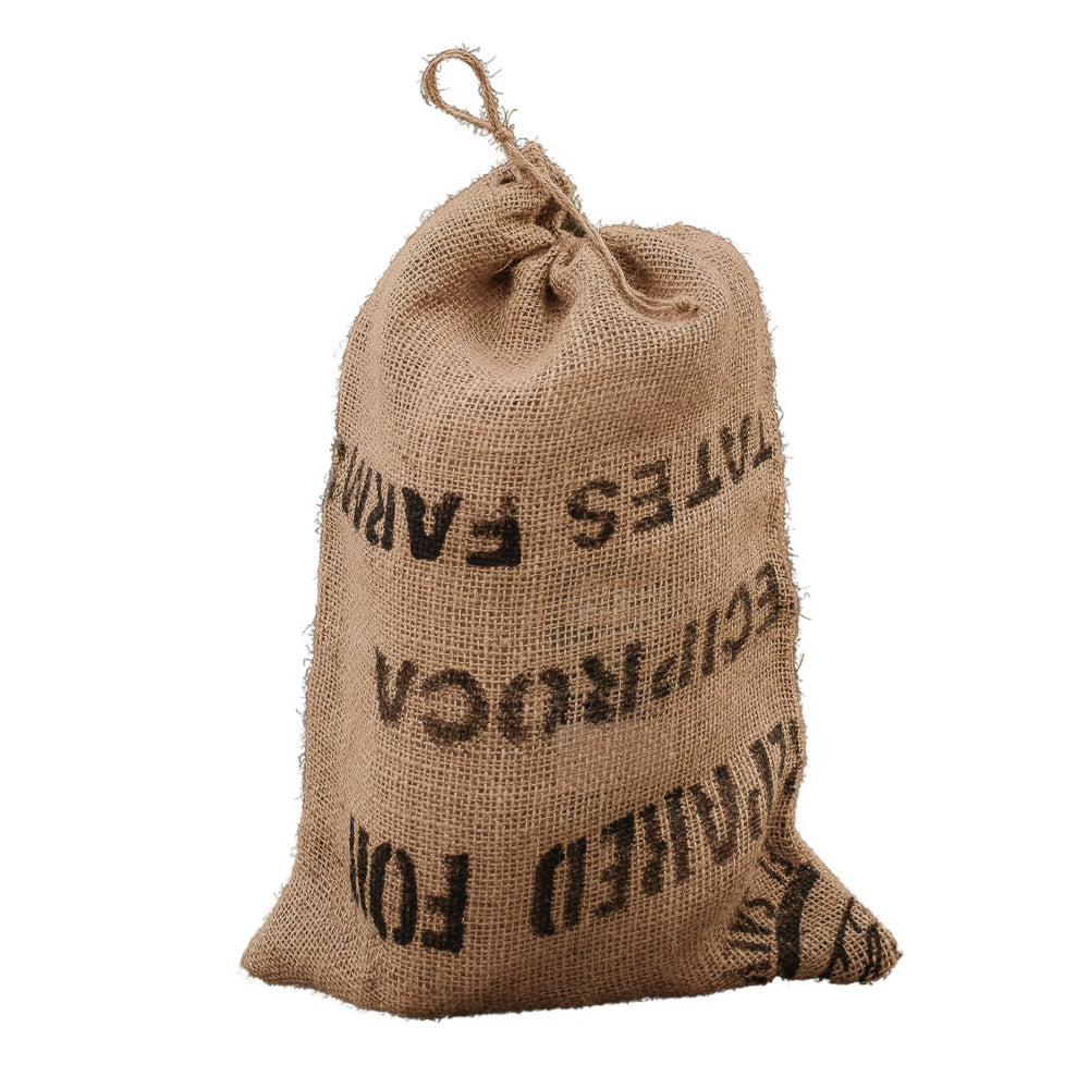 Burlap Coffee Sack Gift Bag